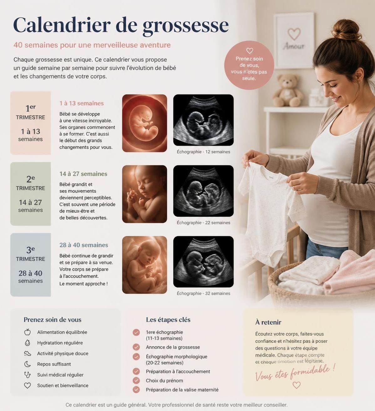 découvrez comment calculer votre semaine de grossesse et la date d’accouchement avec notre calendrier précis pour bien vous préparer à ce moment important.