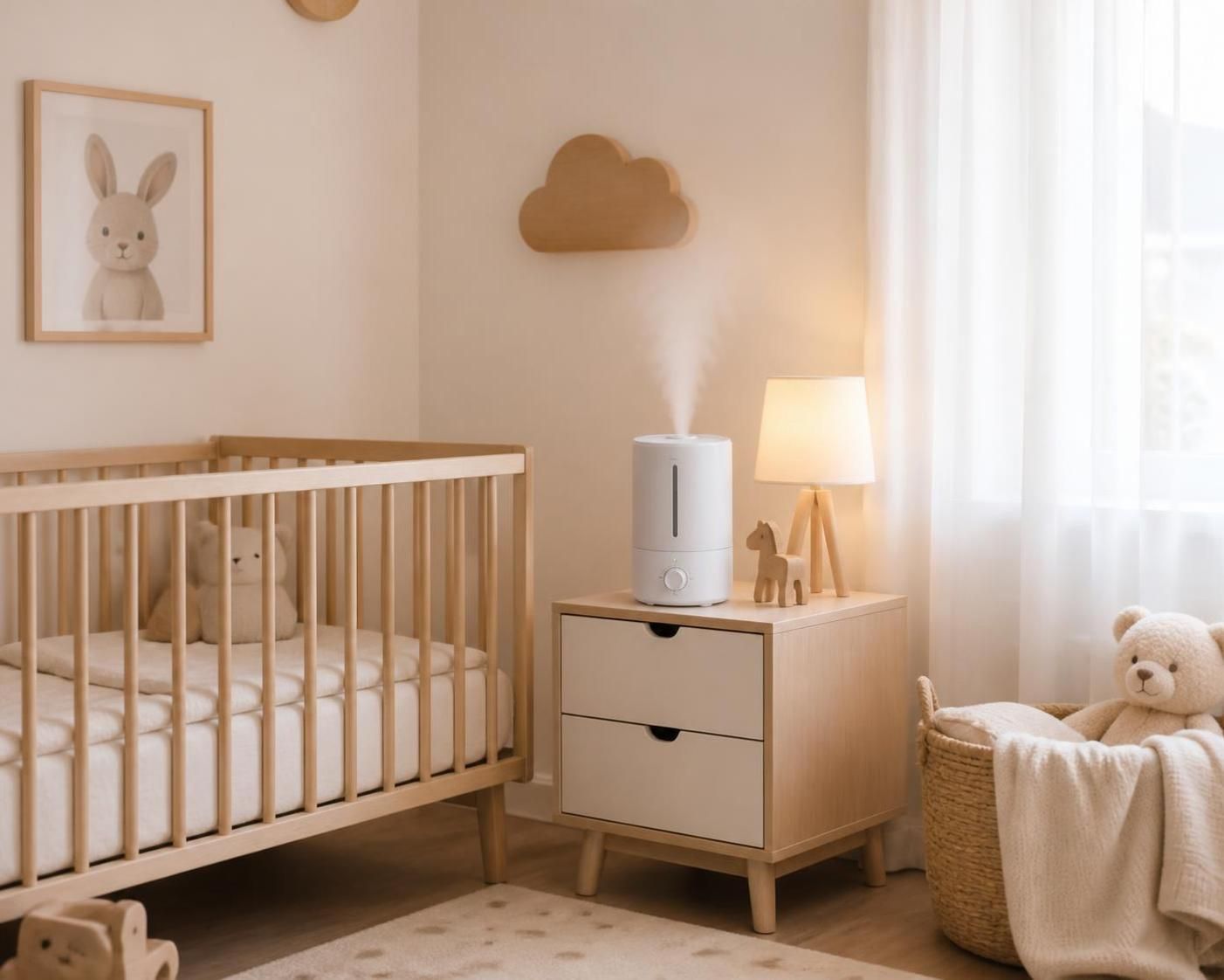 découvrez comment un humidificateur d’air pour bébé peut améliorer la qualité de l’air dans sa chambre, en apportant confort et bien-être à votre enfant.