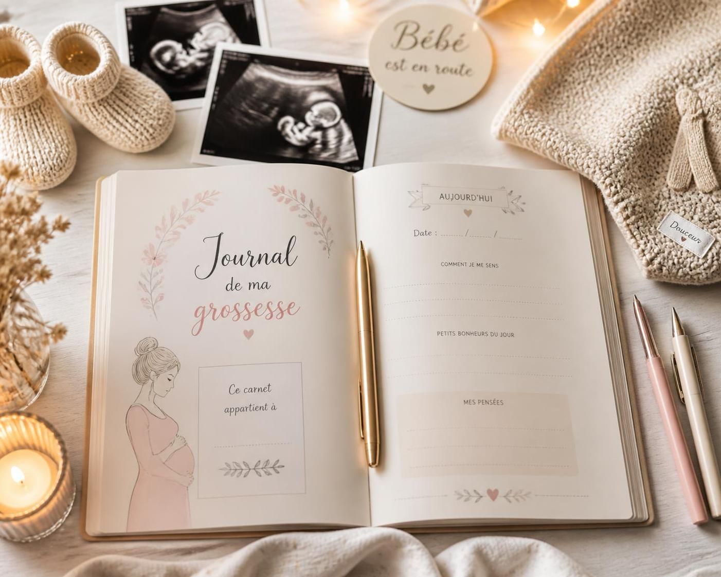 découvrez comment un journal de grossesse peut vous accompagner pas à pas pour suivre le développement de votre bébé et garder un précieux souvenir de cette aventure unique.